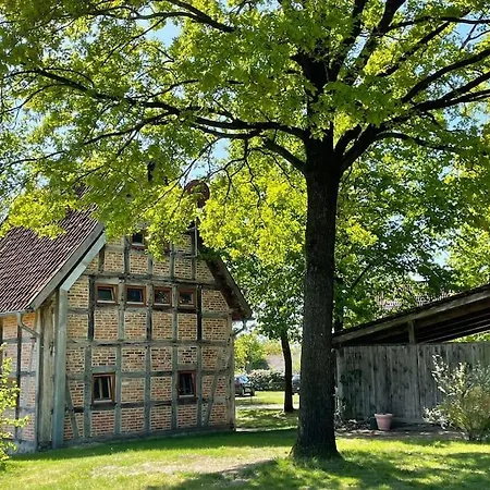 Restaurierter Speicher Auf Resthof Walsrode Exterior foto