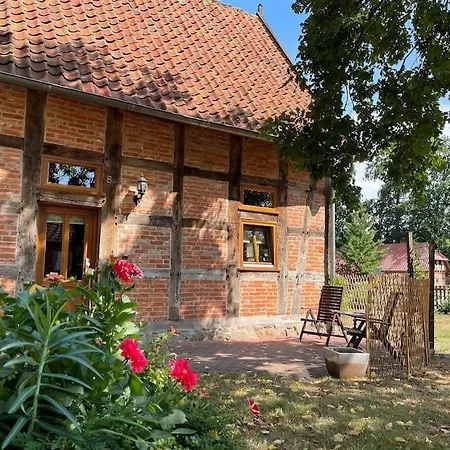 Restaurierter Speicher Auf Resthof Walsrode Exterior foto