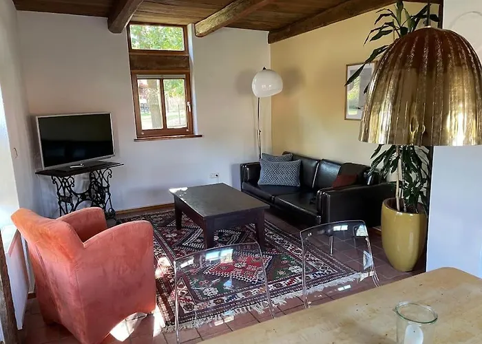 Restaurierter Speicher Auf Resthof