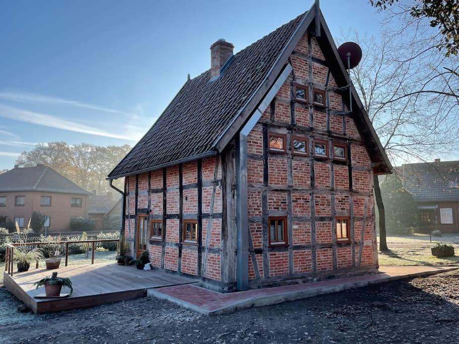 Restaurierter Speicher Auf Resthof *