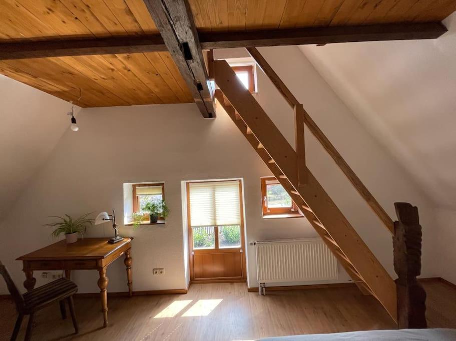 Restaurierter Speicher Auf Resthof